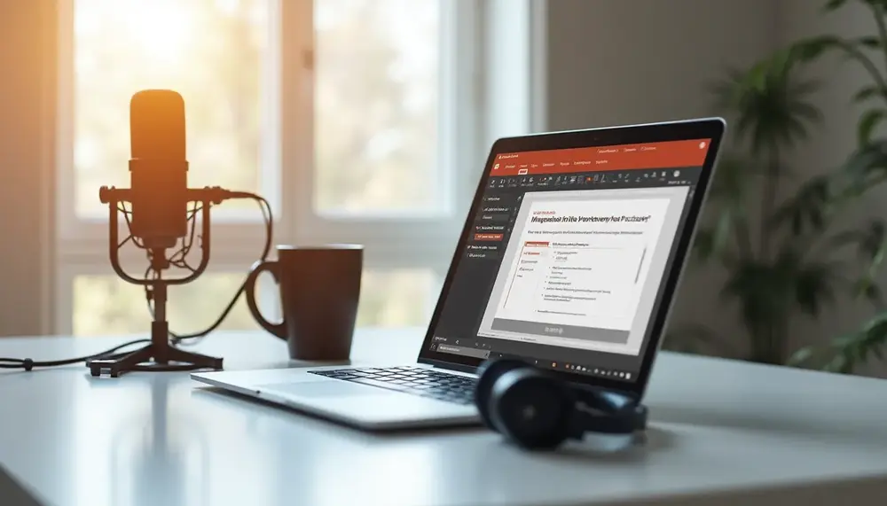 Podcast mit PowerPoint erstellen: Einfache Anleitungen